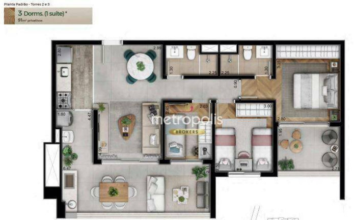 Imagem Apartamento com 4 Quartos à Venda, 157 m² em Vila Anastácio - São Paulo Imagem Apartamento com 4 Quartos à Venda, 157 m² em Vila Anastácio - São Paulo