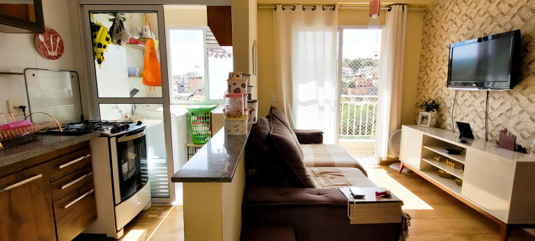 Imagem Imóvel com 2 Quartos à Venda, 46 m² em Jardim Marilu - Carapicuíba