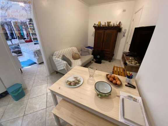 Imagem Apartamento com 1 Quarto à Venda, 43 m² em José Menino - Santos