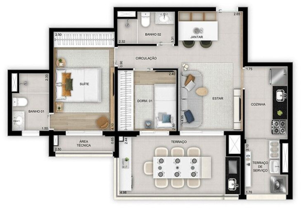 Imagem Apartamento com 3 Quartos à Venda, 114 m² em Vila Ema - São Paulo Imagem Apartamento com 3 Quartos à Venda, 114 m² em Vila Ema - São Paulo