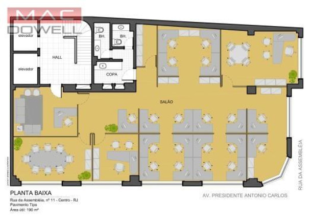 Imagem Sala Comercial para Alugar, 190 m² em Centro / Rio De Janeiro / Rj - Rio De Janeiro Imagem Sala Comercial para Alugar, 190 m² em Centro / Rio De Janeiro / Rj - Rio De Janeiro