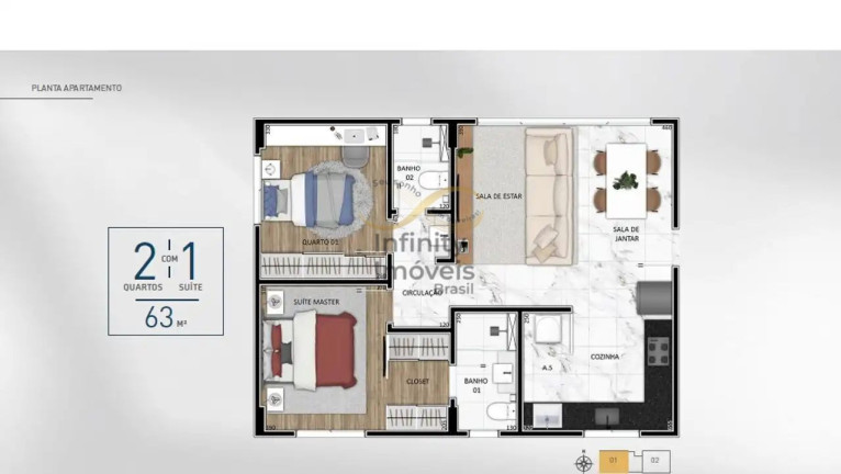 Imagem Cobertura com 2 Quartos à Venda, 31 m² em São Lucas - Belo Horizonte Imagem Cobertura com 2 Quartos à Venda, 31 m² em São Lucas - Belo Horizonte
