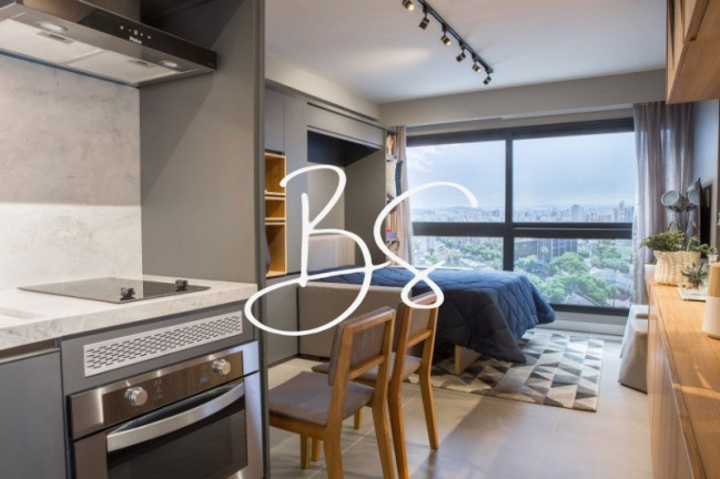 Imagem Apartamento com 1 Quarto à Venda, 28 m² em Petrópolis - Porto Alegre