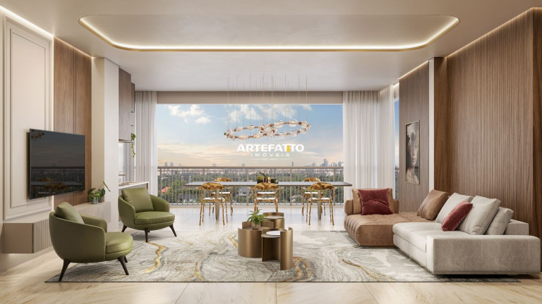 Apartamento com 3 Quartos à Venda, 102 m² em Jardim - Santo André