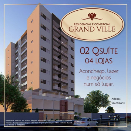 Imóvel com 2 Quartos à Venda, 55 m² em Aribiri - Vila Velha