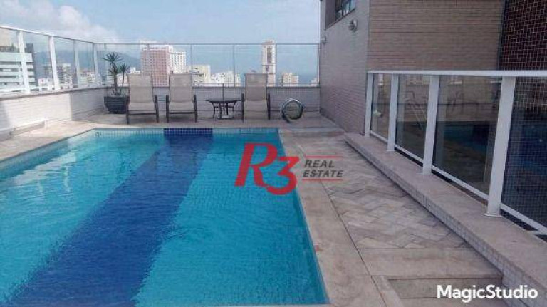 Imagem Apartamento com 3 Quartos à Venda, 141 m² em Gonzaga - Santos