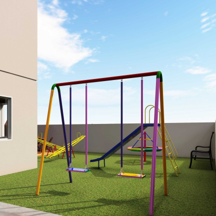Imagem Apartamento com 2 Quartos à Venda, 52 m² em Vila São Luís - Duque De Caxias