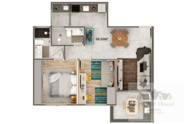 Imagem Apartamento com 2 Quartos à Venda, 61 m² em Nova Petrópolis - São Bernardo Do Campo Imagem Apartamento com 2 Quartos à Venda, 61 m² em Nova Petrópolis - São Bernardo Do Campo