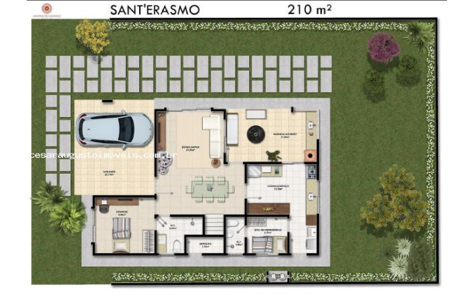 Imagem Casa com 3 Quartos à Venda, 158 m²