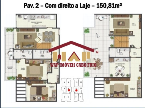 Imagem Apartamento com 1 Quarto à Venda,  em Palmeiras - Cabo Frio
