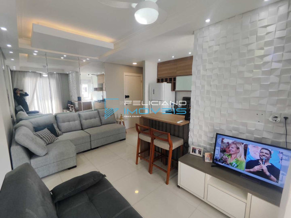 Apartamento com 2 Quartos à Venda, 47 m² em Ocian - Praia Grande