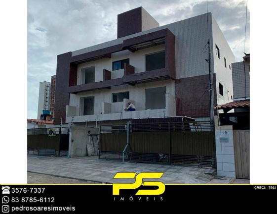 Imagem Apartamento com 2 Quartos à Venda, 55 m² em Jardim Cidade Universitária - João Pessoa