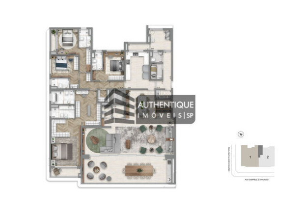 Imagem Apartamento com 4 Quartos à Venda, 269 m² em Campo Belo - São Paulo