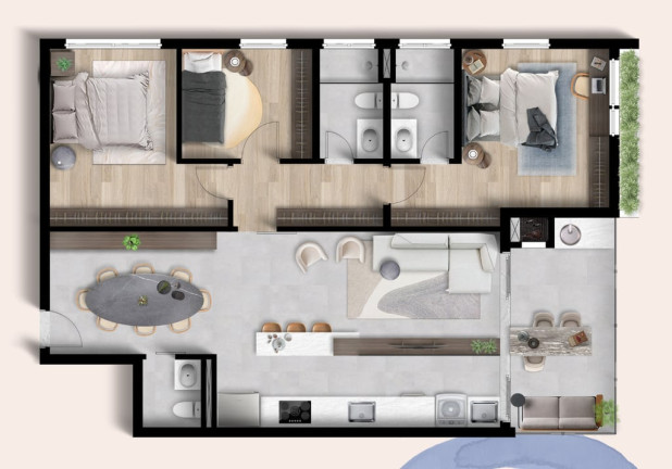 Imagem Apartamento com 4 Quartos à Venda, 137 m² em Juvevê - Curitiba