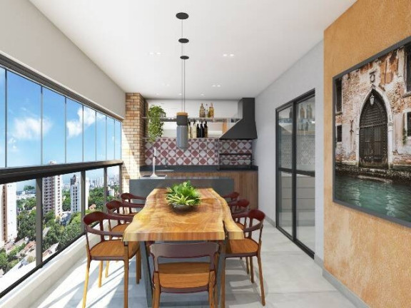 Imagem Apartamento com 3 Quartos à Venda, 161 m² em Campestre - Santo André