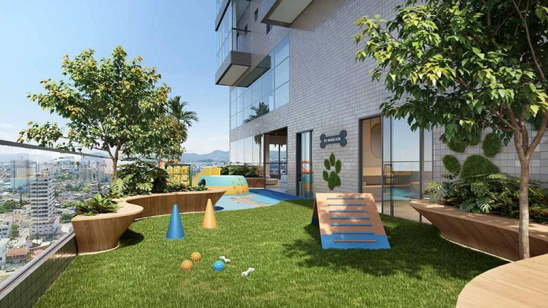 Imagem Apartamento com 4 Quartos à Venda, 213 m² em Guilhermina - Praia Grande