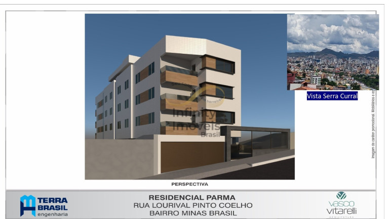 Apartamento com 3 Quartos à Venda, 44 m² em Minas Brasil - Belo Horizonte