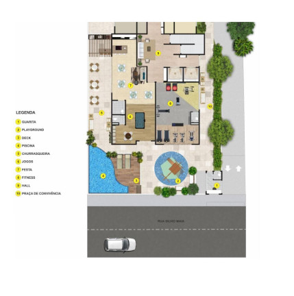 Imagem Apartamento com 2 Quartos à Venda, 46 m²