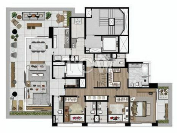 Imagem Apartamento com 4 Quartos à Venda, 328 m² em Itaim Bibi - São Paulo Imagem Apartamento com 4 Quartos à Venda, 328 m² em Itaim Bibi - São Paulo