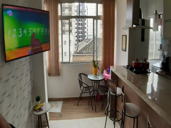 Imagem Apartamento com 1 Quarto à Venda, em Gonzaguinha - São Vicente Imagem Apartamento com 1 Quarto à Venda, em Gonzaguinha - São Vicente