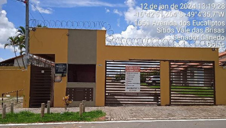 Casa com 2 Quartos à Venda, 124 m² em Sitios Vale Das Brisas - Senador Canedo