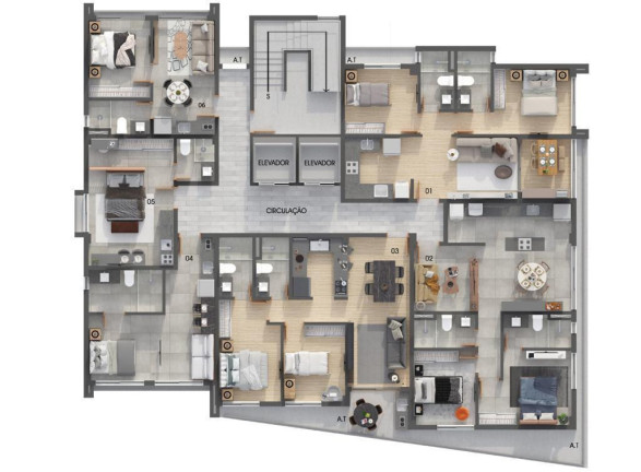 Imagem Apartamento com 1 Quarto à Venda, 29 m² em Manaíra - João Pessoa Imagem Apartamento com 1 Quarto à Venda, 29 m² em Manaíra - João Pessoa