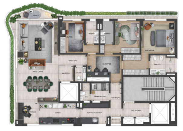 Imagem Apartamento com 4 Quartos à Venda, 398 m² em Jardim Paulista - São Paulo