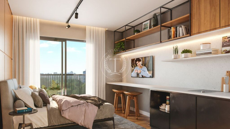 Imagem Apartamento com 1 Quarto à Venda, 27 m² em Santo Amaro - São Paulo