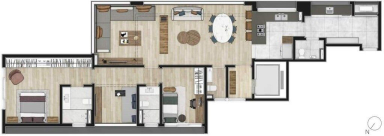 Imagem Apartamento com 3 Quartos à Venda, 194 m² em Pinheiros - São Paulo Imagem Apartamento com 3 Quartos à Venda, 194 m² em Pinheiros - São Paulo
