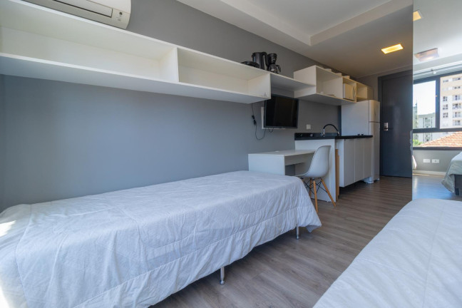 Imagem Apartamento com 1 Quarto para Alugar, 17 m² em Centro - Curitiba Imagem Apartamento com 1 Quarto para Alugar, 17 m² em Centro - Curitiba