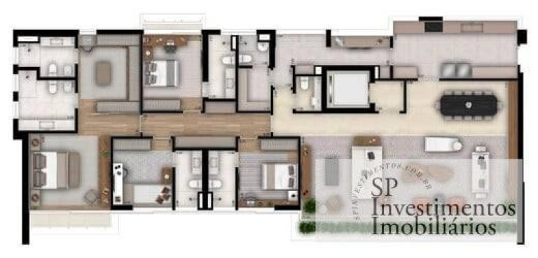 Imagem Apartamento com 4 Quartos à Venda, 293 m² em Itaim Bibi - São Paulo