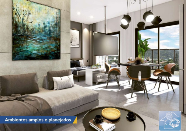 Imagem Apartamento com 1 Quarto à Venda, 45 m² em Saco Da Ribeira - Ubatuba