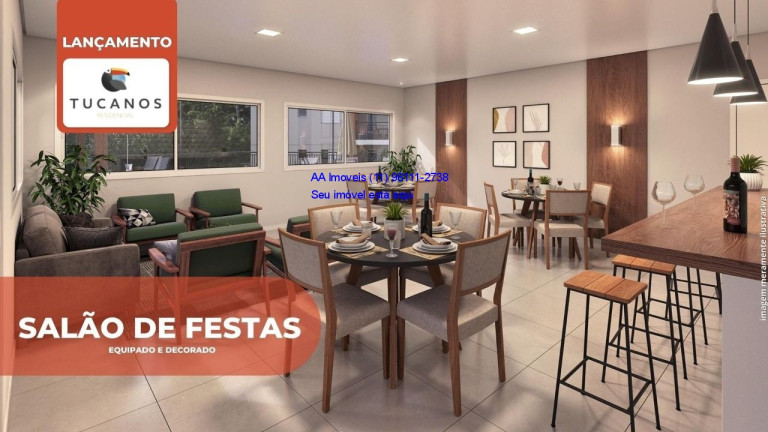 Imagem Apartamento com 2 Quartos à Venda, 54 m² em Roselândia - Cotia