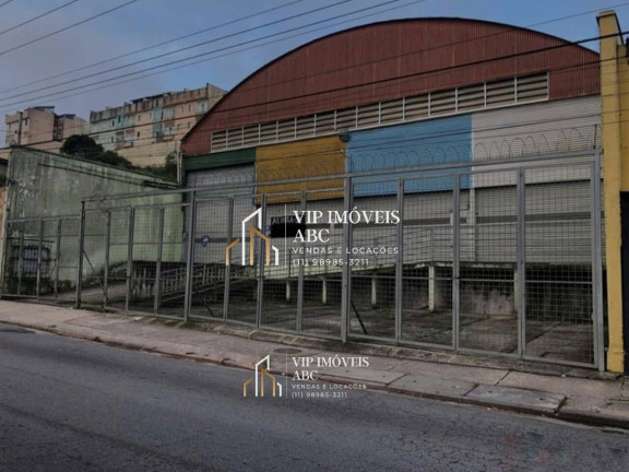 Imagem Galpão para Alugar, 1.000 m² em Vila Tibiriçá - Santo André Imagem Galpão para Alugar, 1.000 m² em Vila Tibiriçá - Santo André