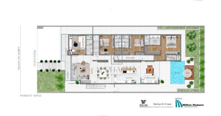 Imagem Casa com 4 Quartos à Venda, 307 m² em  Alphaville - Santana De Parnaíba