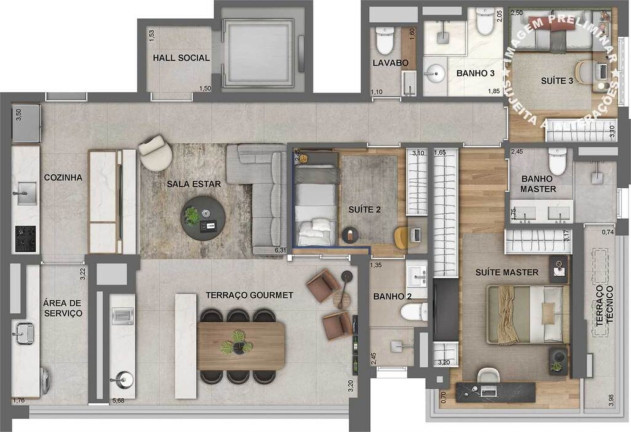 Imagem Imóvel com 2 Quartos à Venda, 66 m² em Vila Mariana - São Paulo