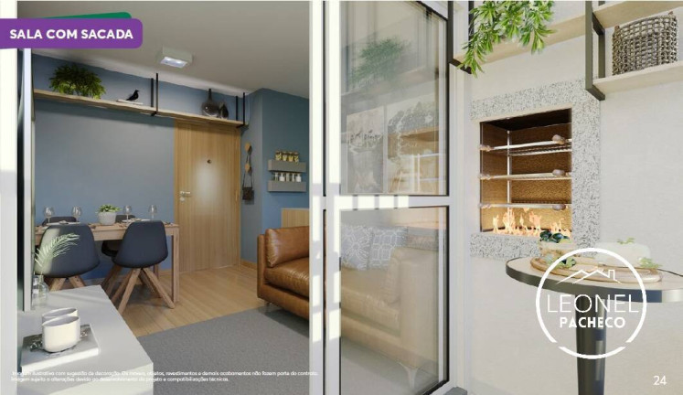 Imagem Apartamento com 2 Quartos à Venda, 44 m² em Floresta - Joinville Imagem Apartamento com 2 Quartos à Venda, 44 m² em Floresta - Joinville