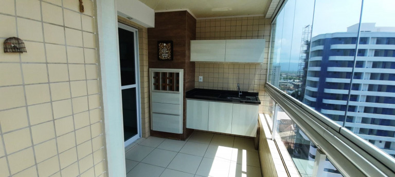 Imagem Apartamento com 1 Quarto à Venda, 39 m² em Vila Guilhermina - Praia Grande