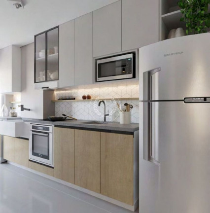 Imagem Apartamento com 2 Quartos à Venda, 47 m² em Vila Palmares - Santo André