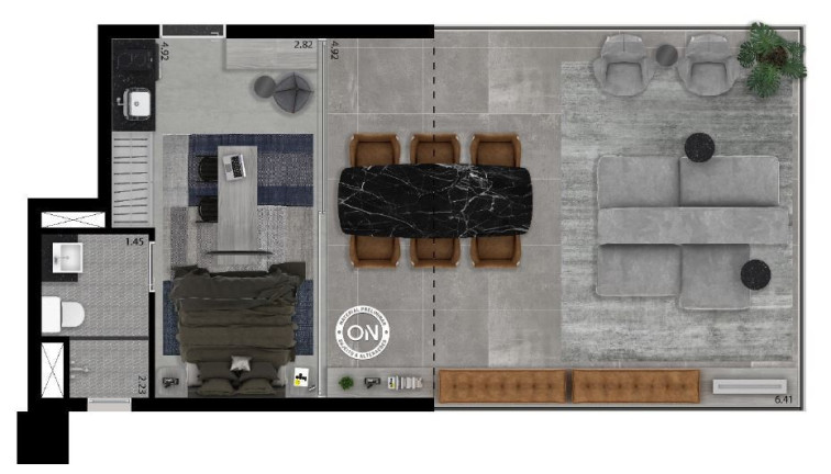 Imagem Imóvel com 1 Quarto à Venda, 23 m² em Vila Olímpia - São Paulo