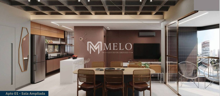 Apartamento com 2 Quartos à Venda, 70 m² em Rosarinho - Recife
