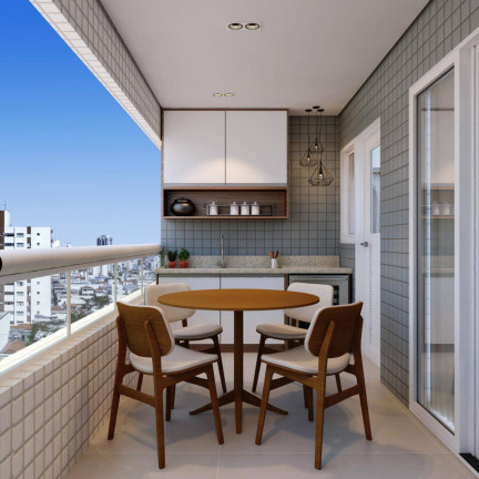 Apartamento com 1 Quarto à Venda, 64 m² em Guilhermina - Praia Grande