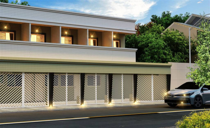 Imagem Casa de Condomínio com 2 Quartos à Venda, 62 m² em Quietude - Praia Grande Imagem Casa de Condomínio com 2 Quartos à Venda, 62 m² em Quietude - Praia Grande