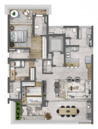 Imagem Apartamento com 3 Quartos à Venda, 154 m² em Campo Belo - São Paulo