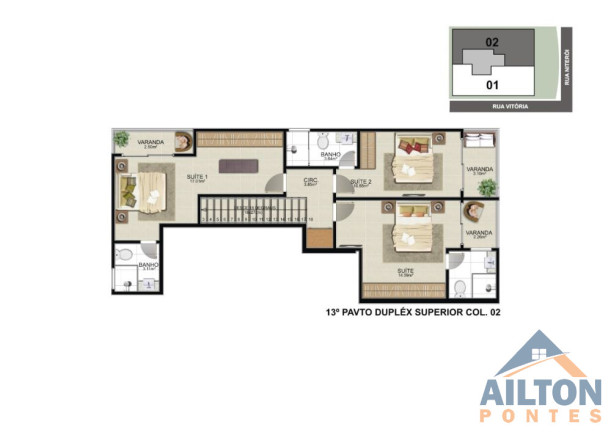 Imagem Apartamento com 3 Quartos à Venda, 88 m² em Praia Do Morro - Guarapari Imagem Apartamento com 3 Quartos à Venda, 88 m² em Praia Do Morro - Guarapari