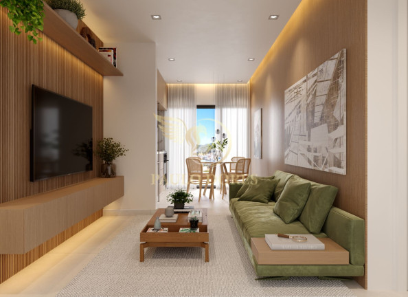 Apartamento com 1 Quarto à Venda, 50 m² em Itaguá - Ubatuba