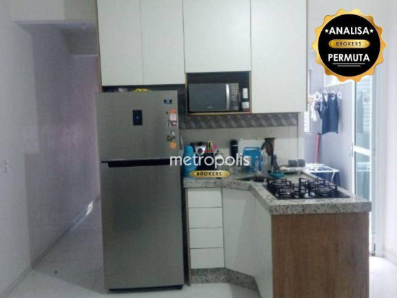 Apartamento com 2 Quartos à Venda, 52 m² em Vila Valparaíso - Santo André