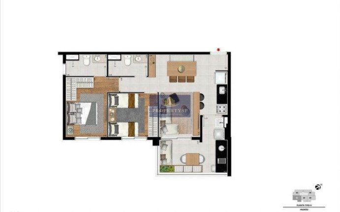 Imagem Apartamento com 2 Quartos à Venda, 67 m² em Sumaré - São Paulo