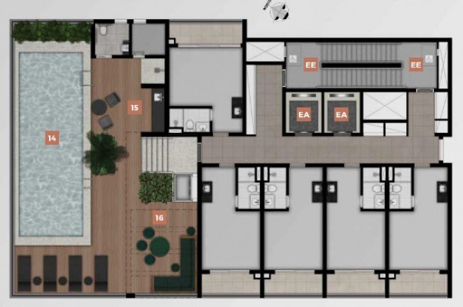 Imagem Studio com 1 Quarto à Venda, 27 m² em Santo Amaro - São Paulo Imagem Studio com 1 Quarto à Venda, 27 m² em Santo Amaro - São Paulo