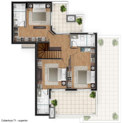 Imagem Apartamento com 3 Quartos à Venda, 115 m² em Ahú - Curitiba